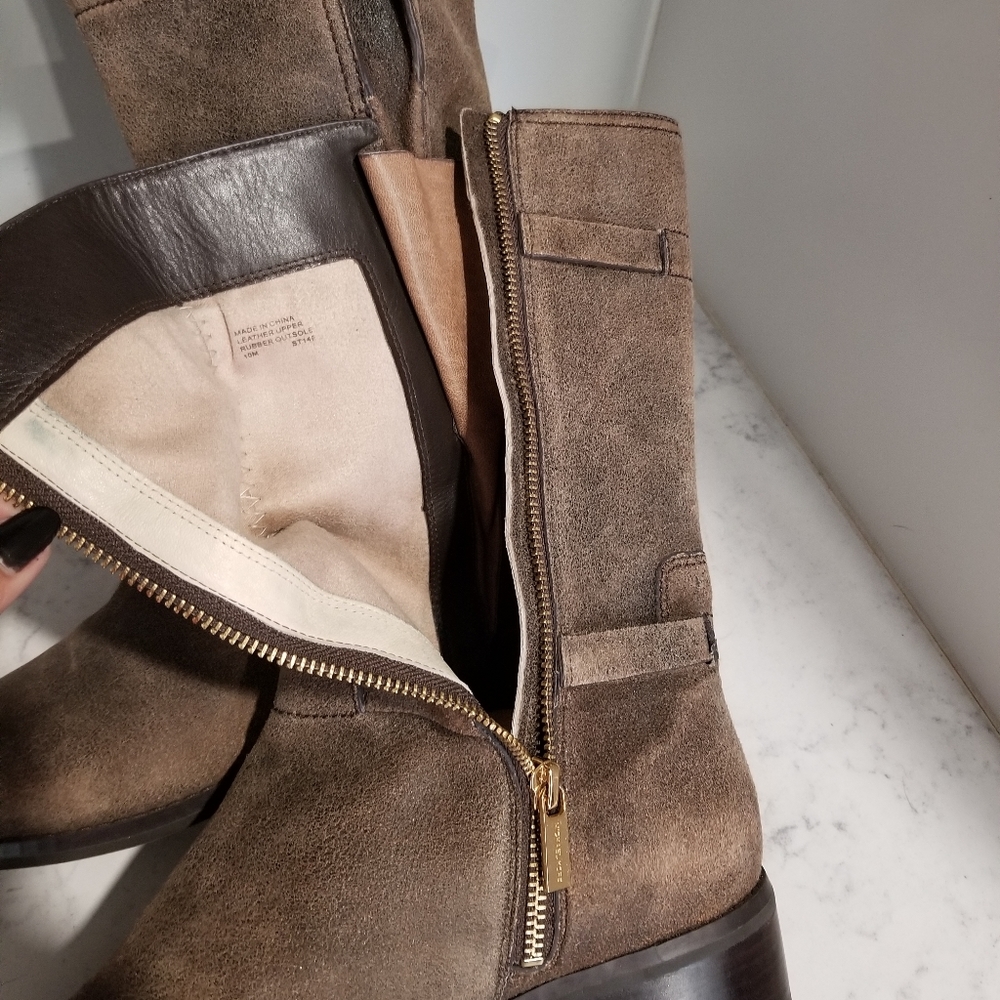 👢MICHAEL KORS LEATHER BOOTS - Picture 2 of 9